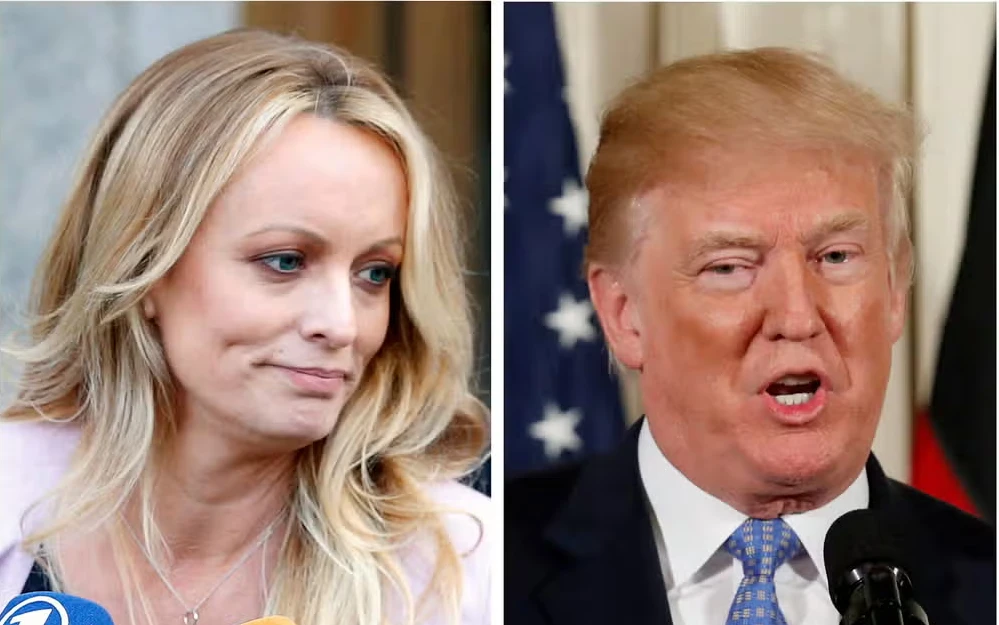 Stormy Daniels details alleged sex with Trump at hush money trial