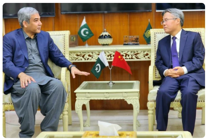 China’s envoy Jiang Zaidong meets Interior Minister Mohsin Naqvi