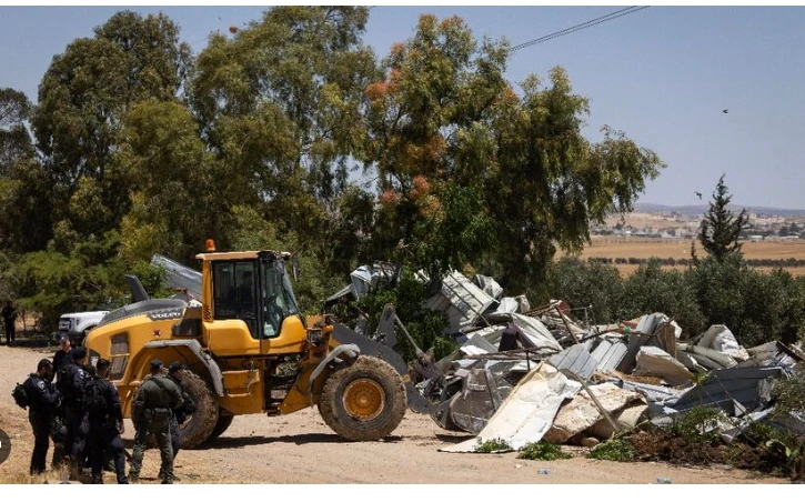 Israel destroys dozens of Bedouin homes in Negev desert