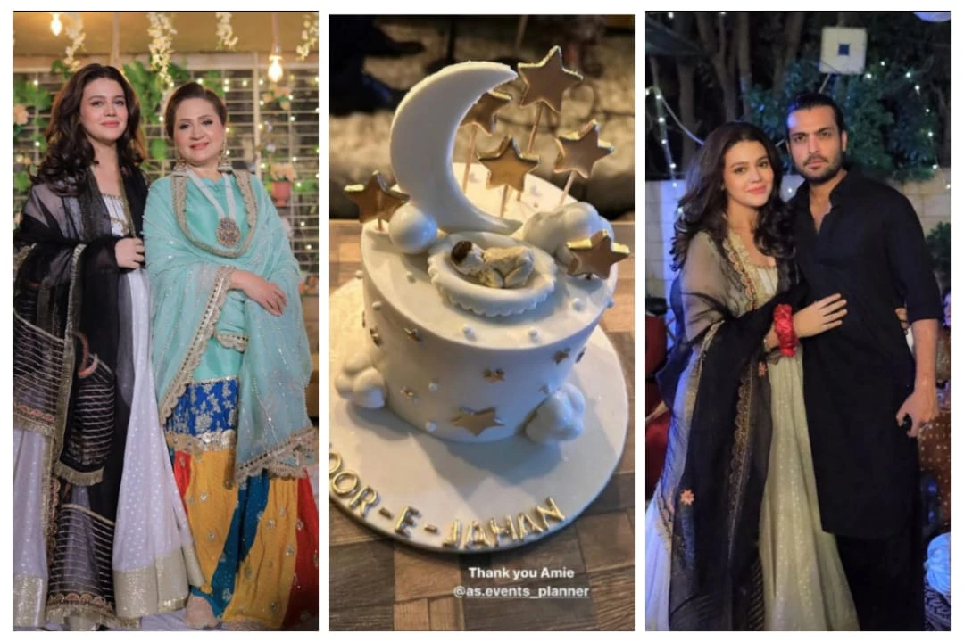 Jashan-e-Noor-e-Jahan: HD pictures from Zara Noor Abbas daughter’s birth celebrations surface