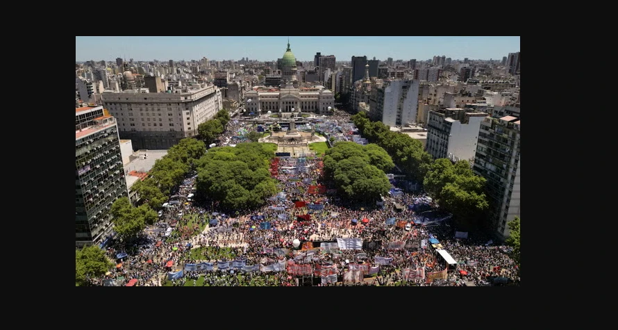 Argentina's Milei faces 2nd general strike in 5 months