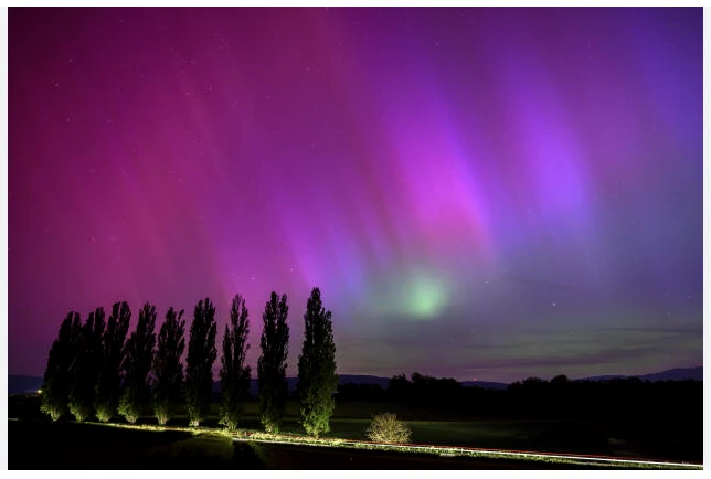 First 'extreme' solar storm in 20 years brings spectacular auroras