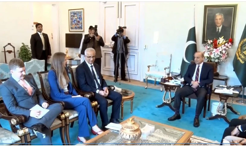 British envoy calls on PM Shehbaz