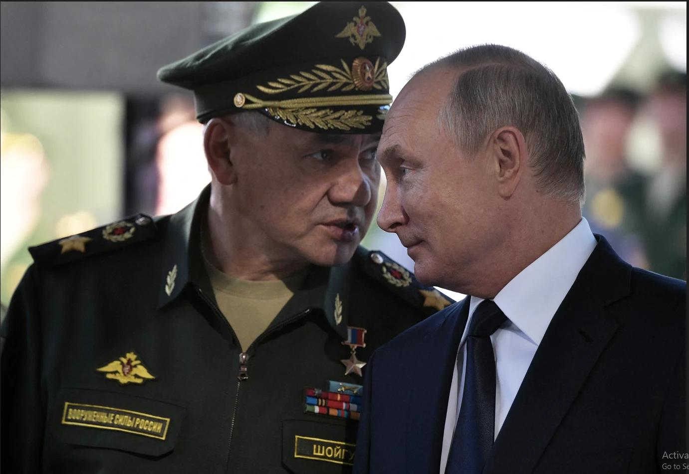 President Putin removes defence minister Shoigu