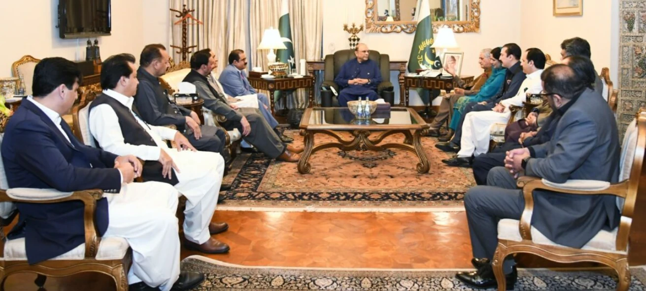 President Zardari urges all stakeholders to exercise restraint over AJK protests