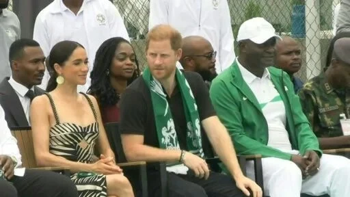 Prince Harry, Meghan end Nigeria tour with Lagos visit