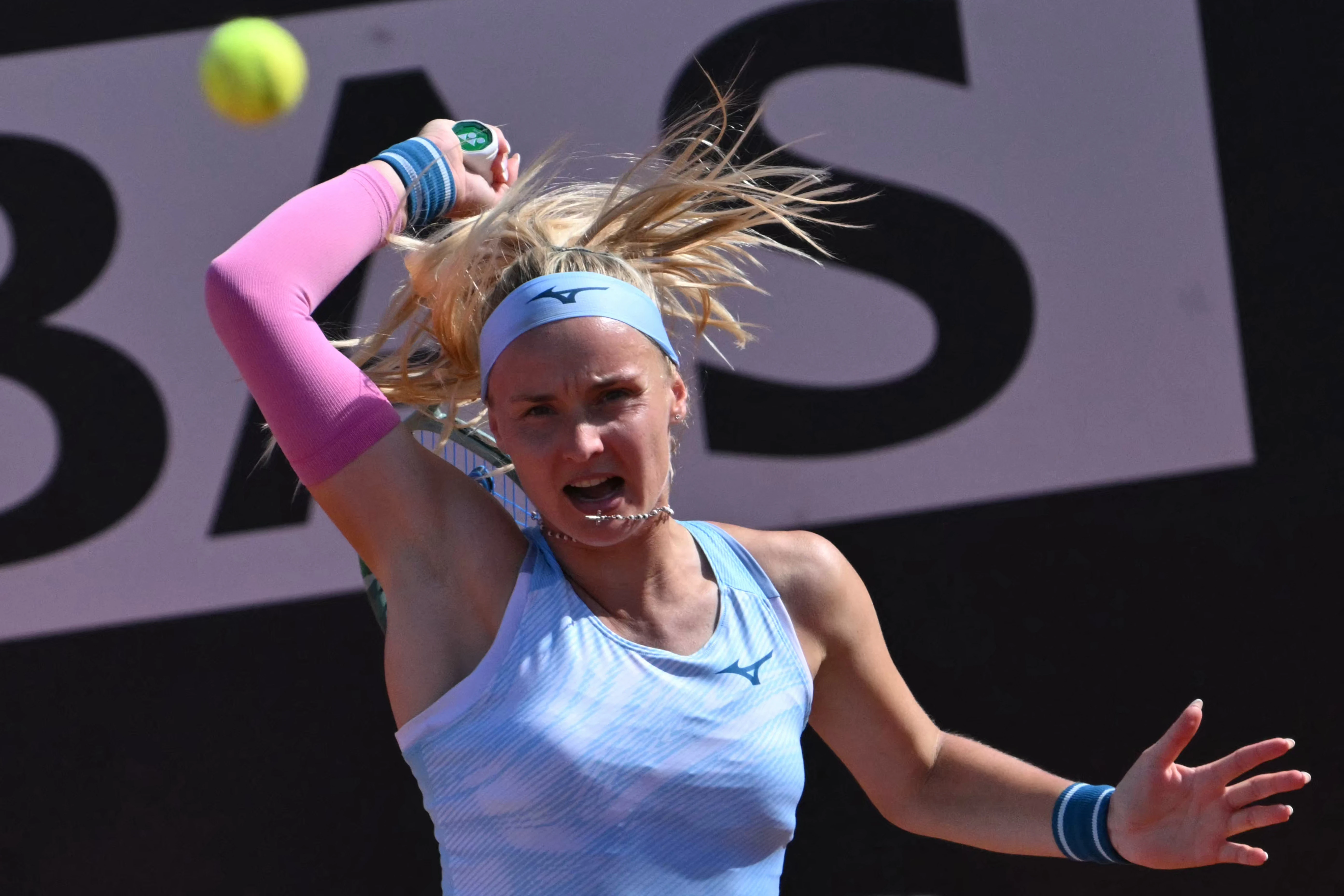 Osaka and Rublev fall at Rome Open as climate protesters invade courts