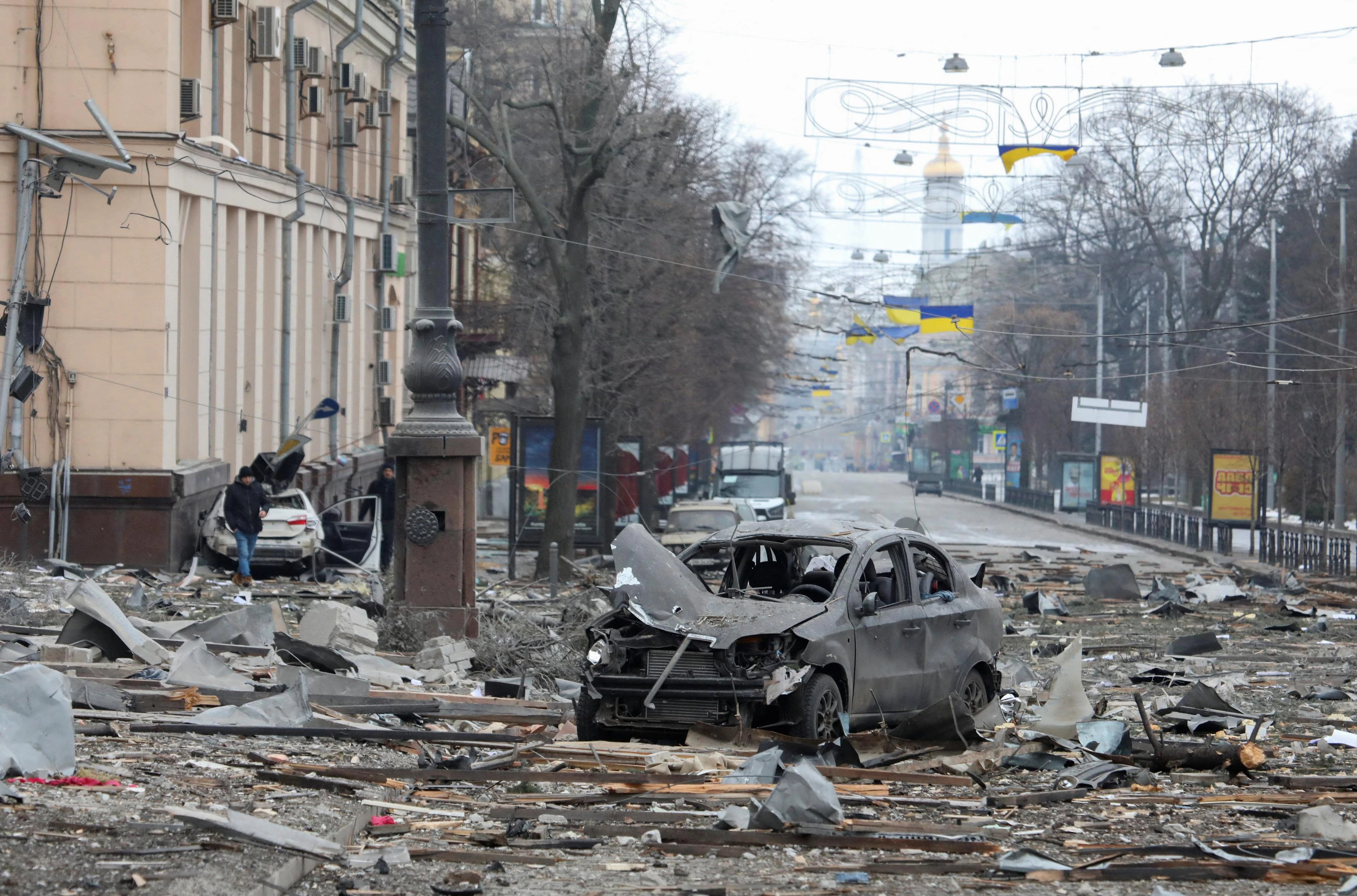 Russia rains attacks on Ukraine's Kharkiv region after launching offensive