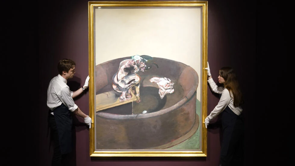 $27.7 million Bacon tops New York art auction sales