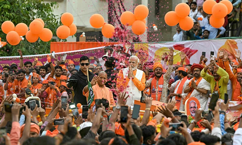 Modi files candidacy for India election in Hindu holy city