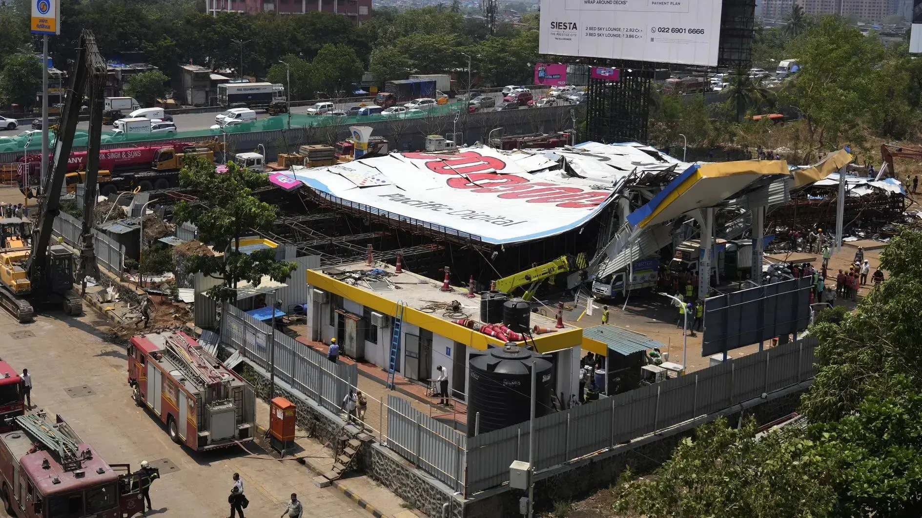 Mumbai police open probe as billboard collapse toll hits 14