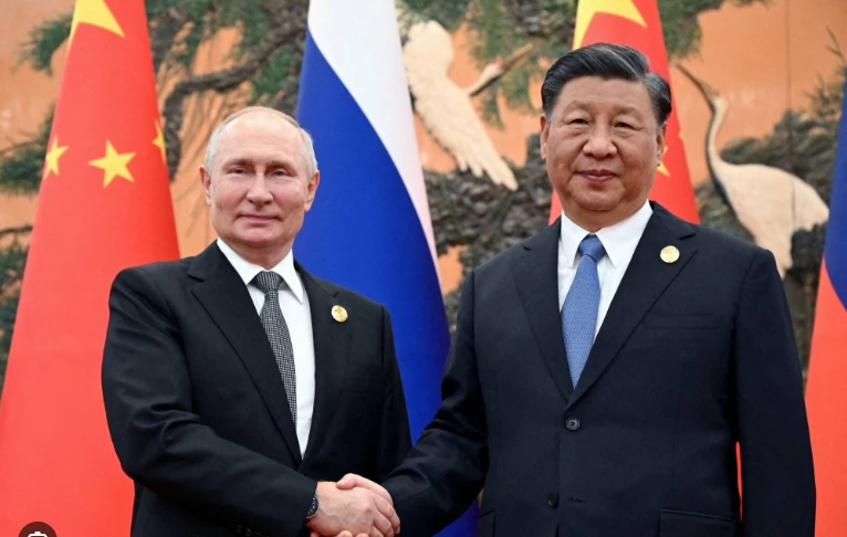 Putin hails China's 'genuine desire' to help resolve Ukraine war