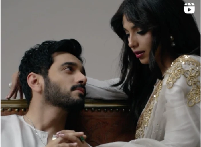 Wahaj Ali and Sonya Hussyn engage in alluring love story, video goes viral