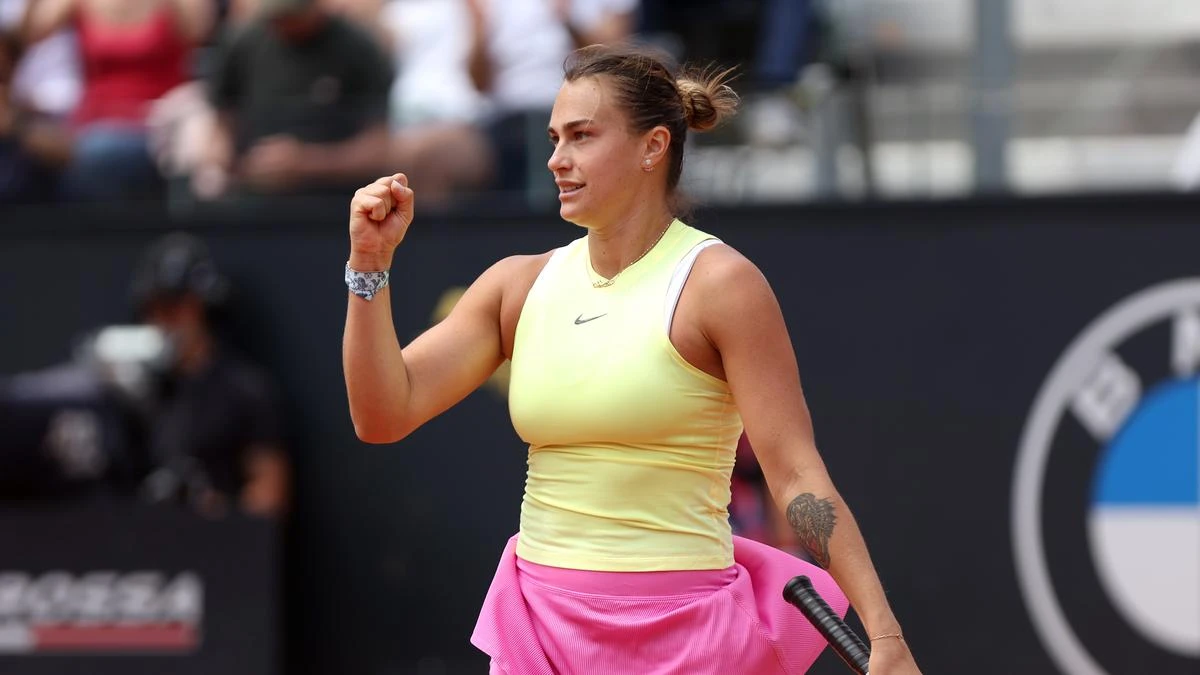 Sabalenka breezes past Ostapenko and into Rome Open semis