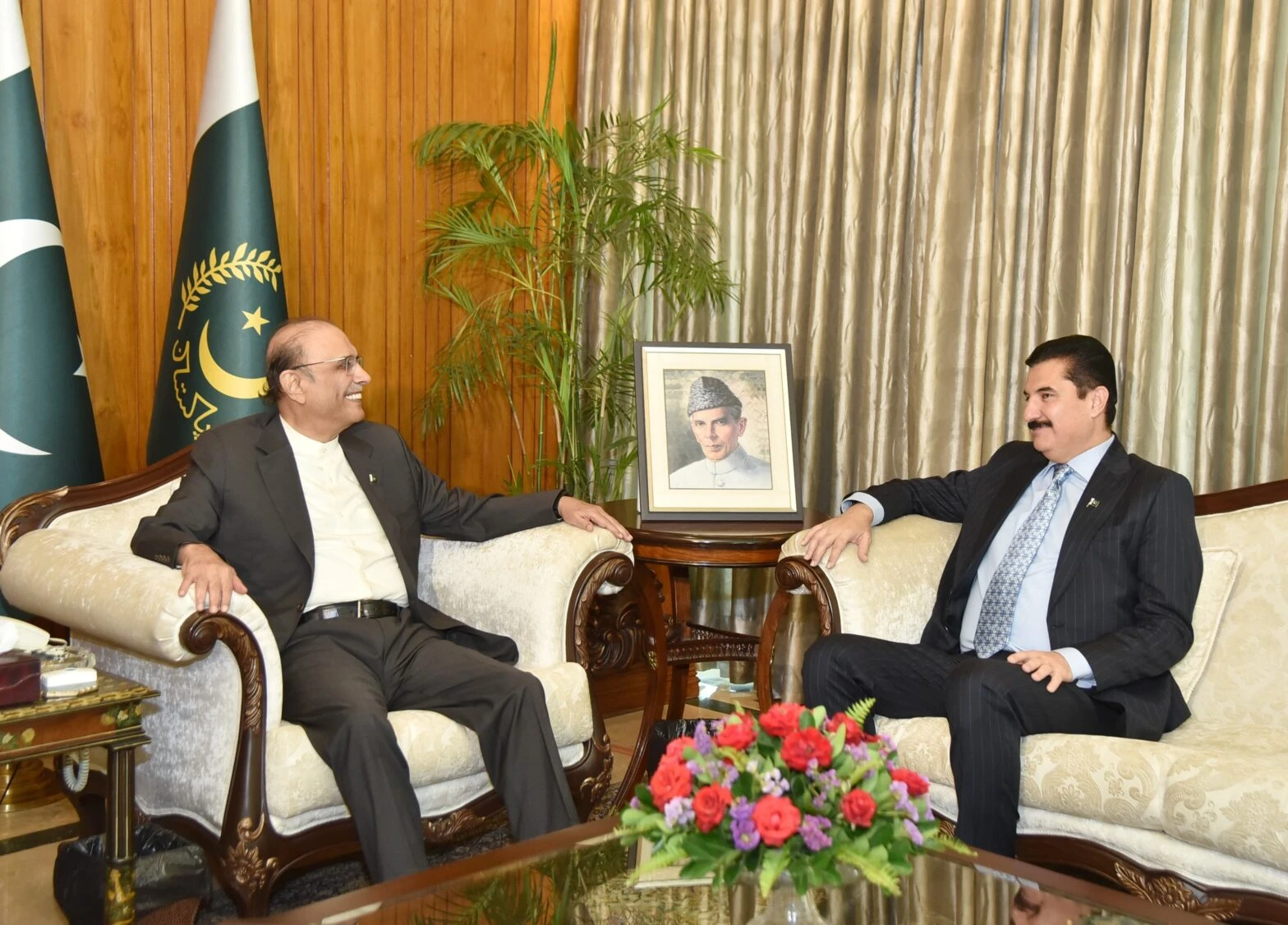 KP Governor Kundi calls on President Zardari