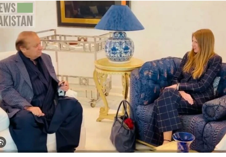 British envoy Marriott calls on Nawaz Sharif at Jatiumra