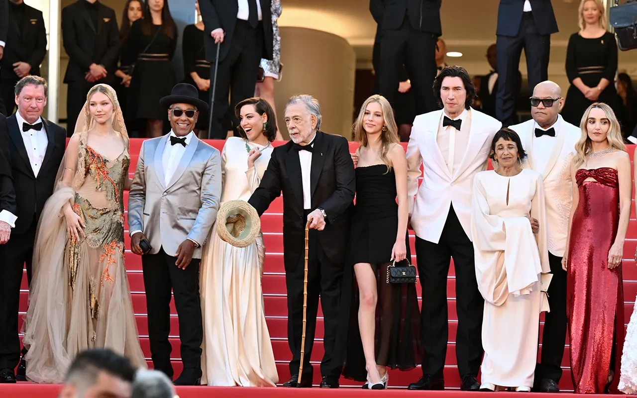 Coppola shrugs off 'Megalopolis' cost as Stone and Gere hit Cannes Cannes, France