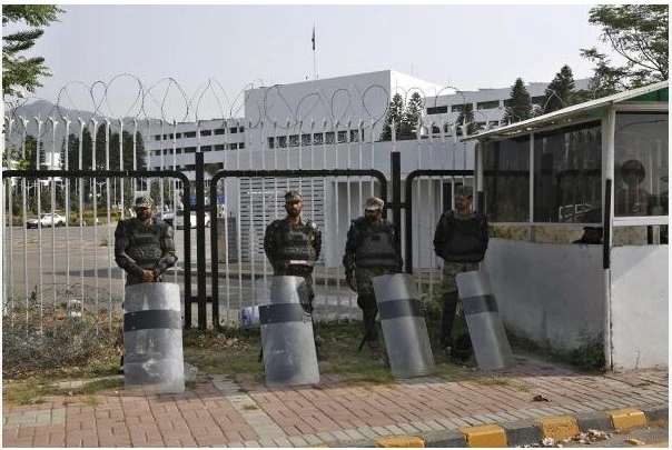 Eight NA security guards suspended for letting unconcerned persons in