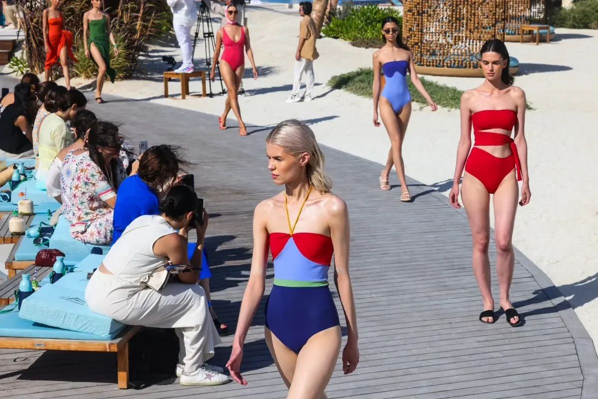 'Historic': Saudi stages first swimwear fashion show