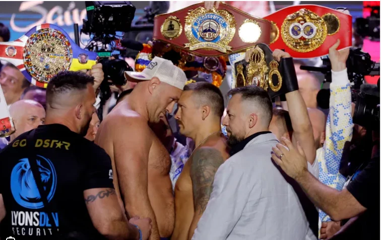 Fury, Usyk set for 'fireworks' in undisputed heavyweight clash