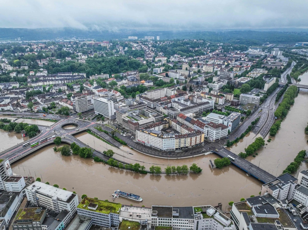 Germany cleans up after massive floods