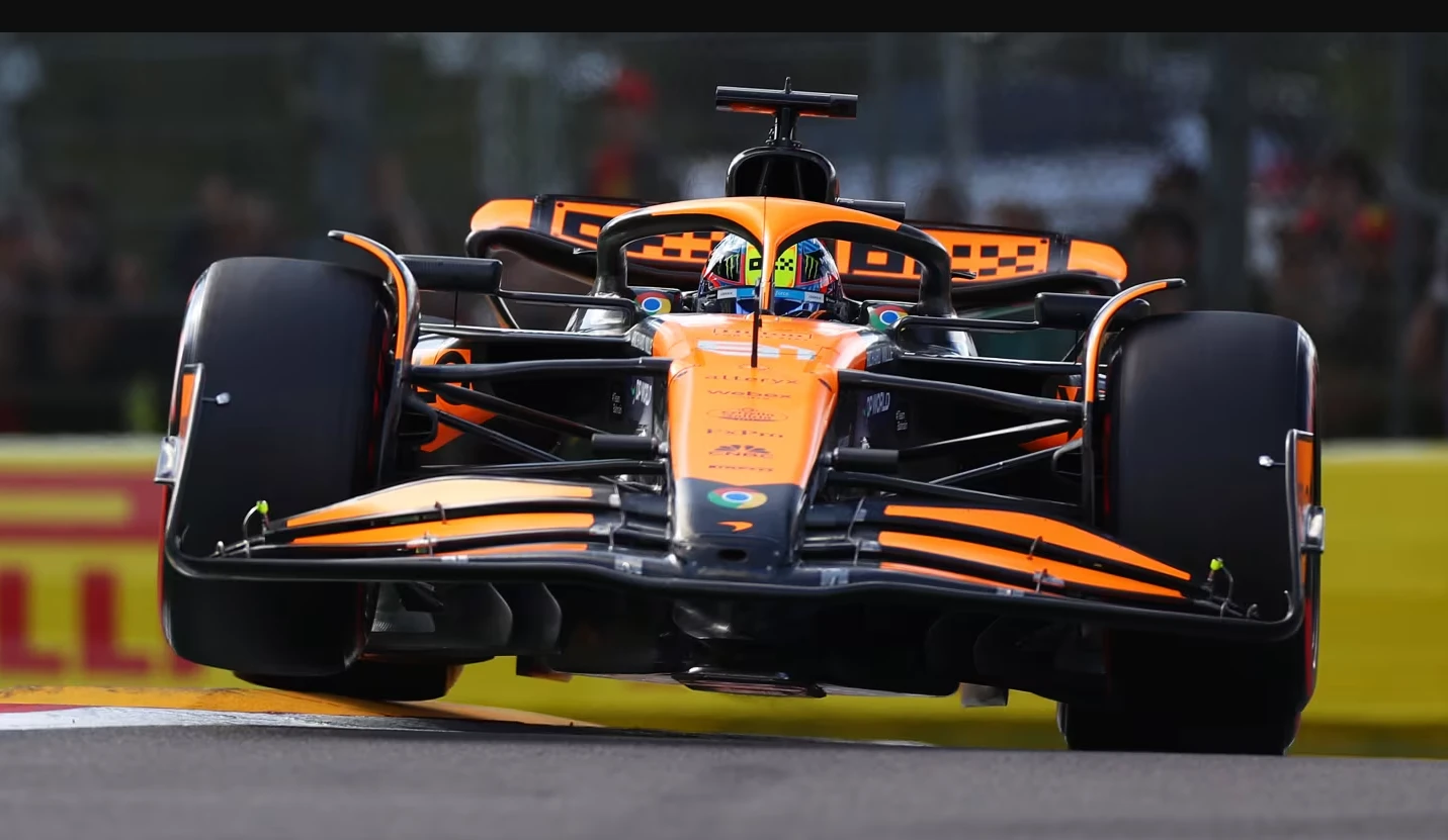 Piastri on top at Imola as McLaren lead Ferrari in final practice