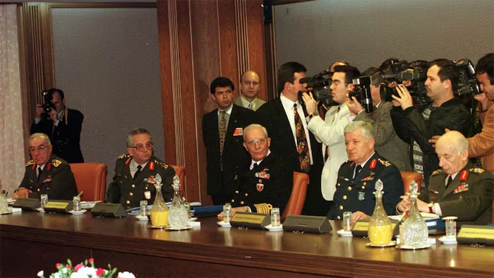 Turkey pardons seven generals for role in 1997 coup