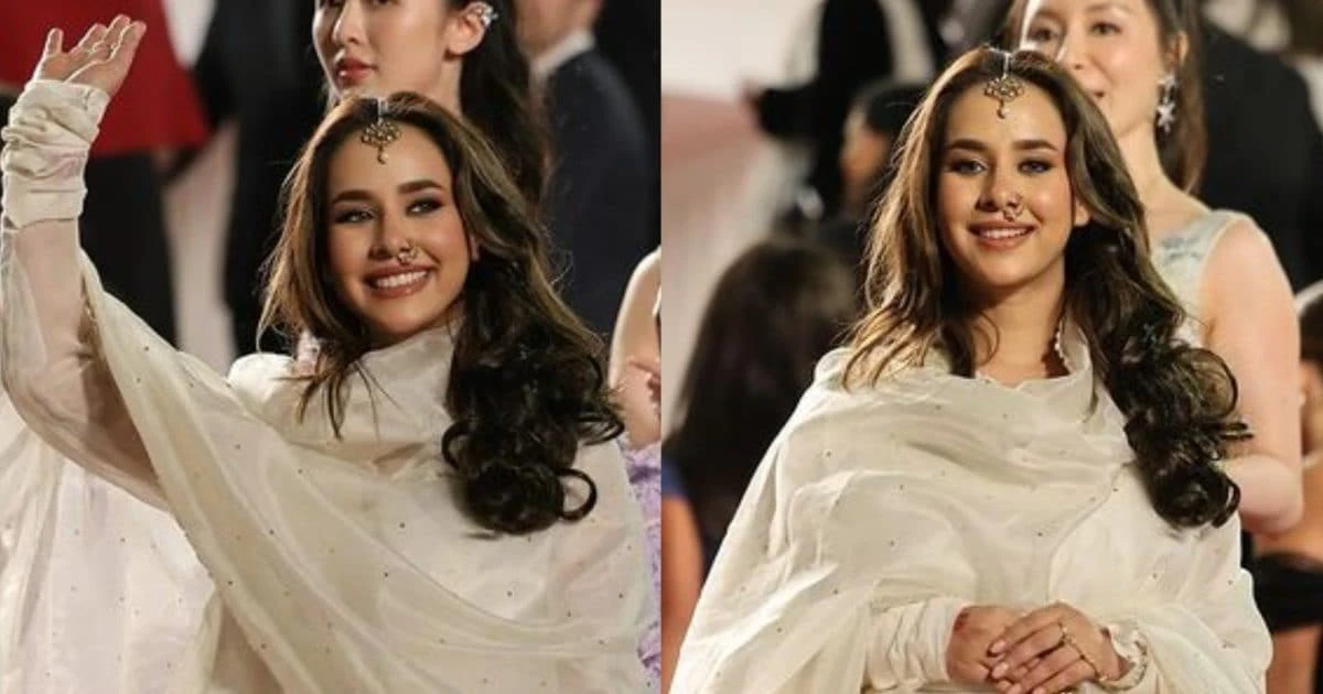 Embracing cultural roots, Sunanda Sharma turns heads at Cannes 2024