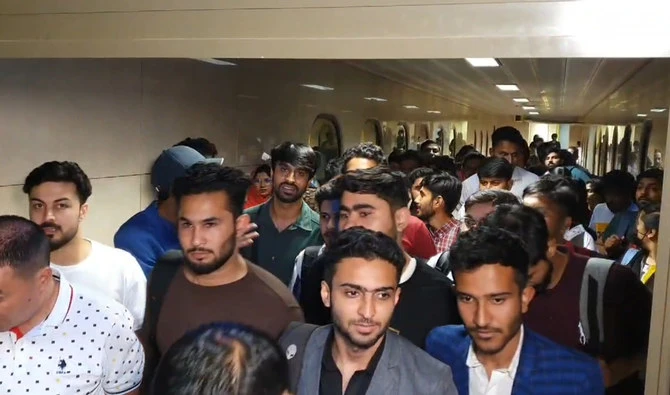 347 more students touch down at Islamabad Airport from Bishkek