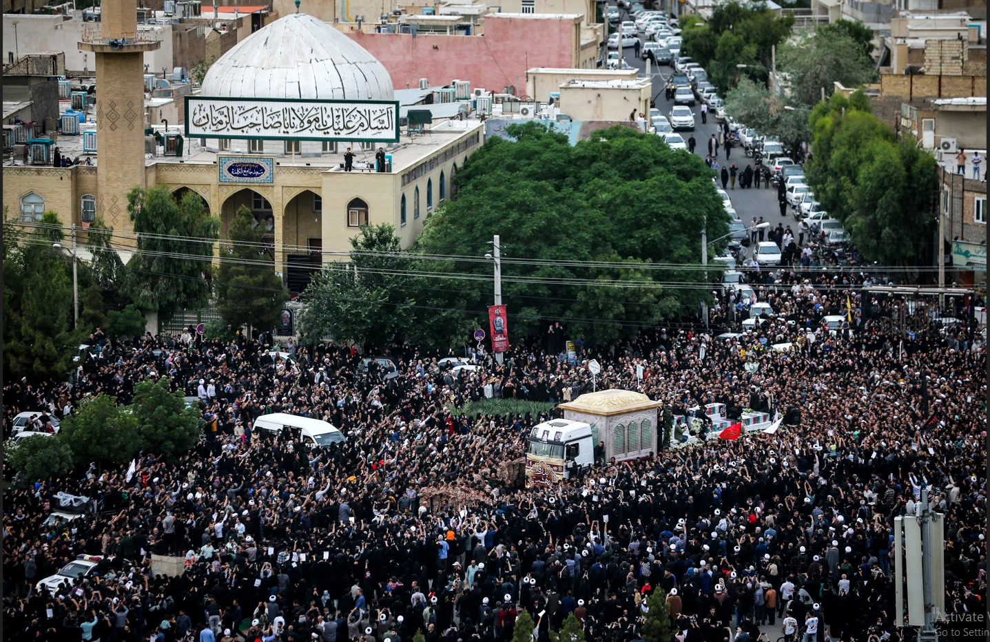 Massive crowd attends Raisi’s funeral in Tehran