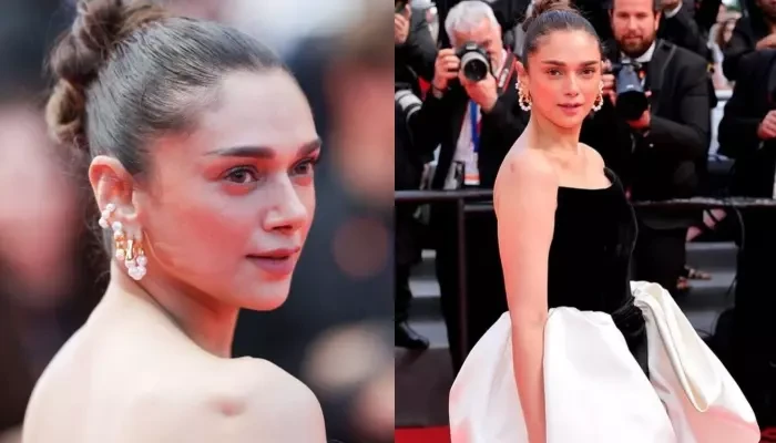 Cannes diaries: Aditi Rao Hydari slays in monochrome on red carpet