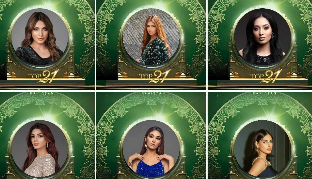 Here are the top 21 finalists for Miss Universe Pakistan 2024