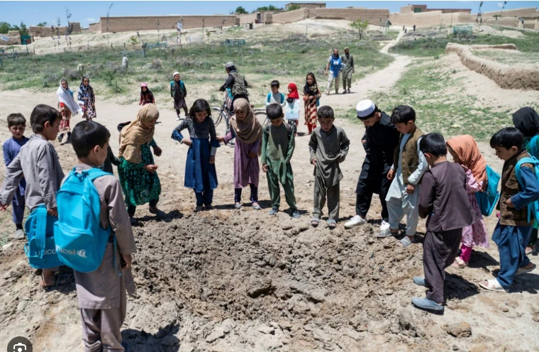 Mines, unexploded ordnance a daily menace for Afghanistan's children