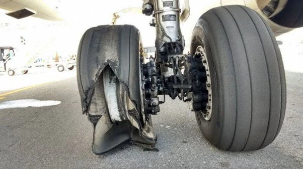 Riyadh-bound private airline flight delayed after tyre burst