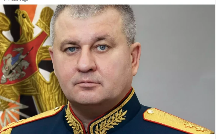 Russia arrests a top general on corruption charges