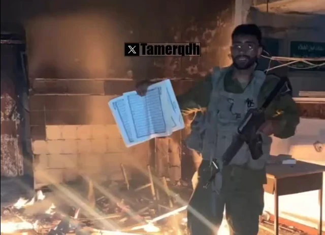 Israel army opens probe after viral video of soldier burning books in Gaza