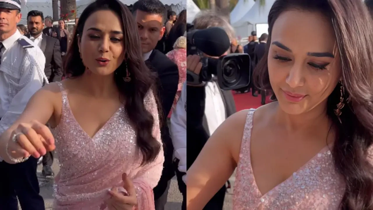 Preity Zinta's 'fake accent' at Cannes triggers debate on social media