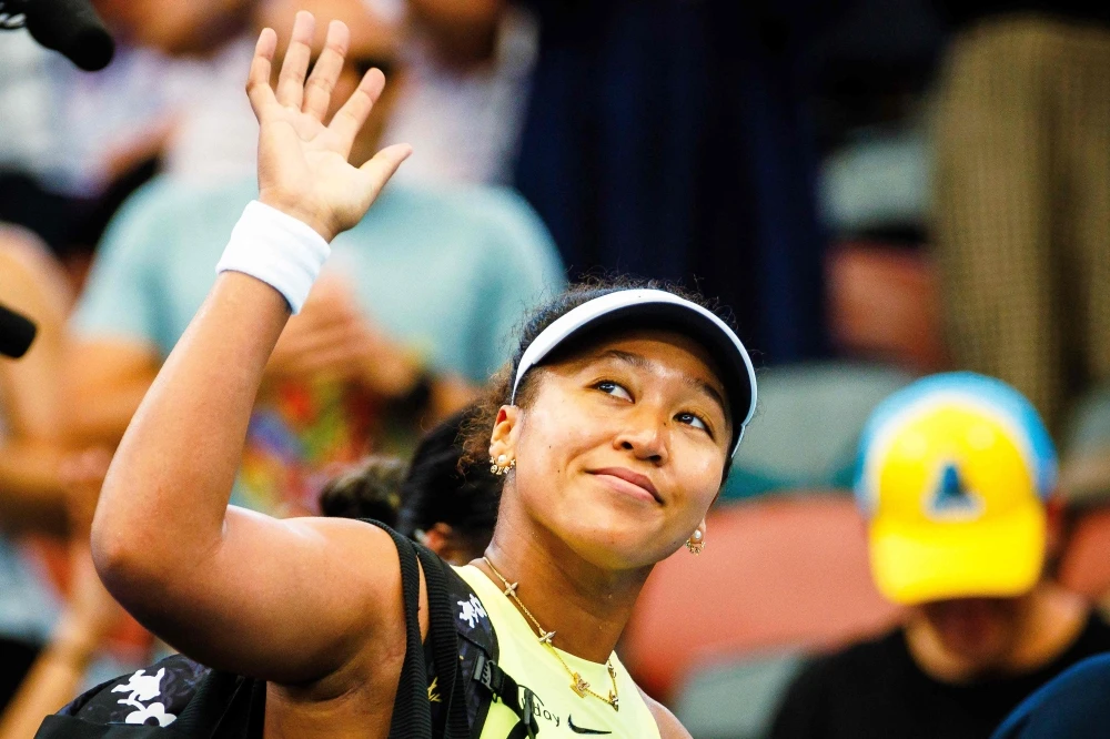 Baby steps for Osaka and daughter at French Open