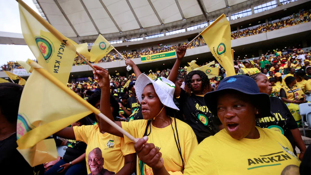 Lots of yellow, little fever for disenchanted ANC supporters