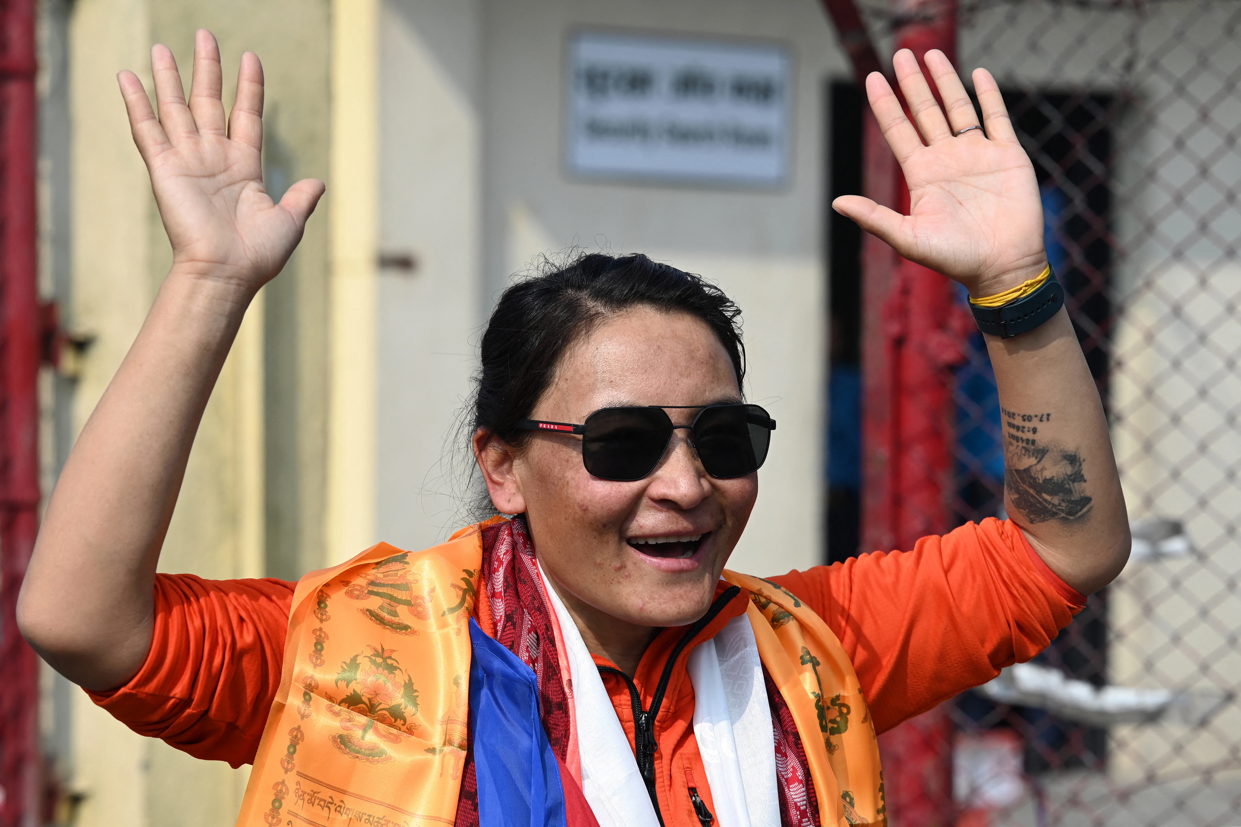 For Nepal, says Everest record-setting female climber