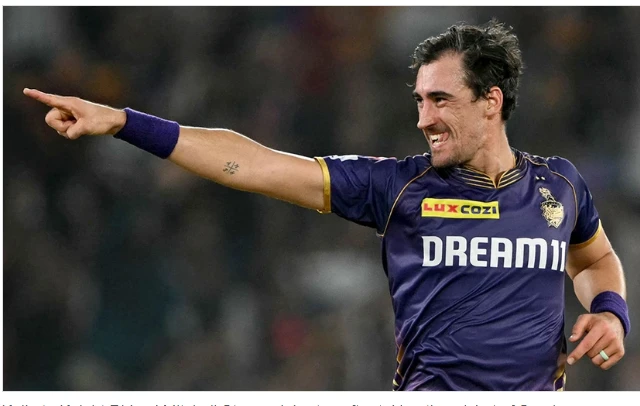 Starc fit and ready for T20 World Cup after heatwave-hit IPL