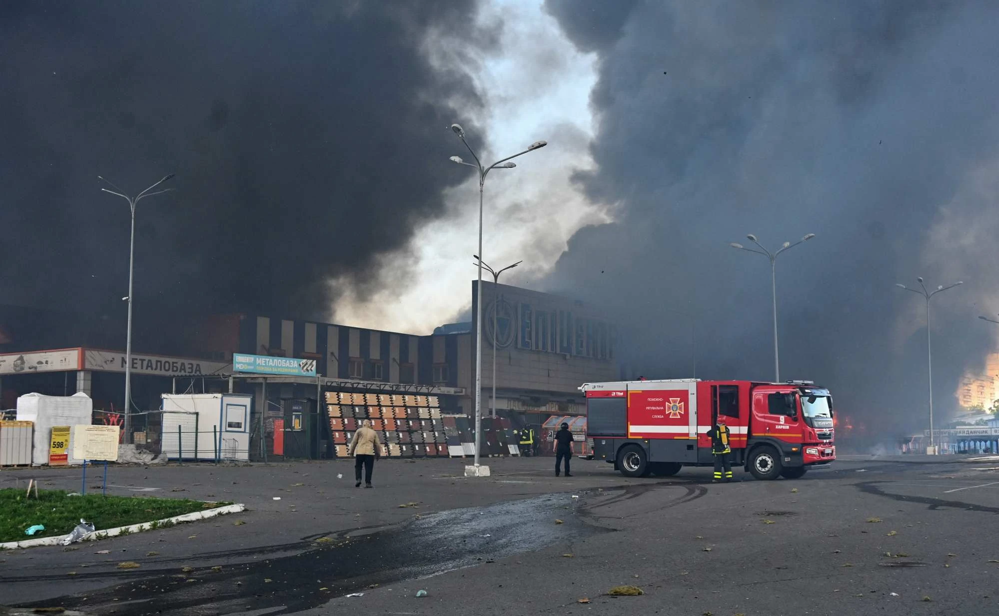 Toll from Russian strike on Kharkiv hardware store rises to 14