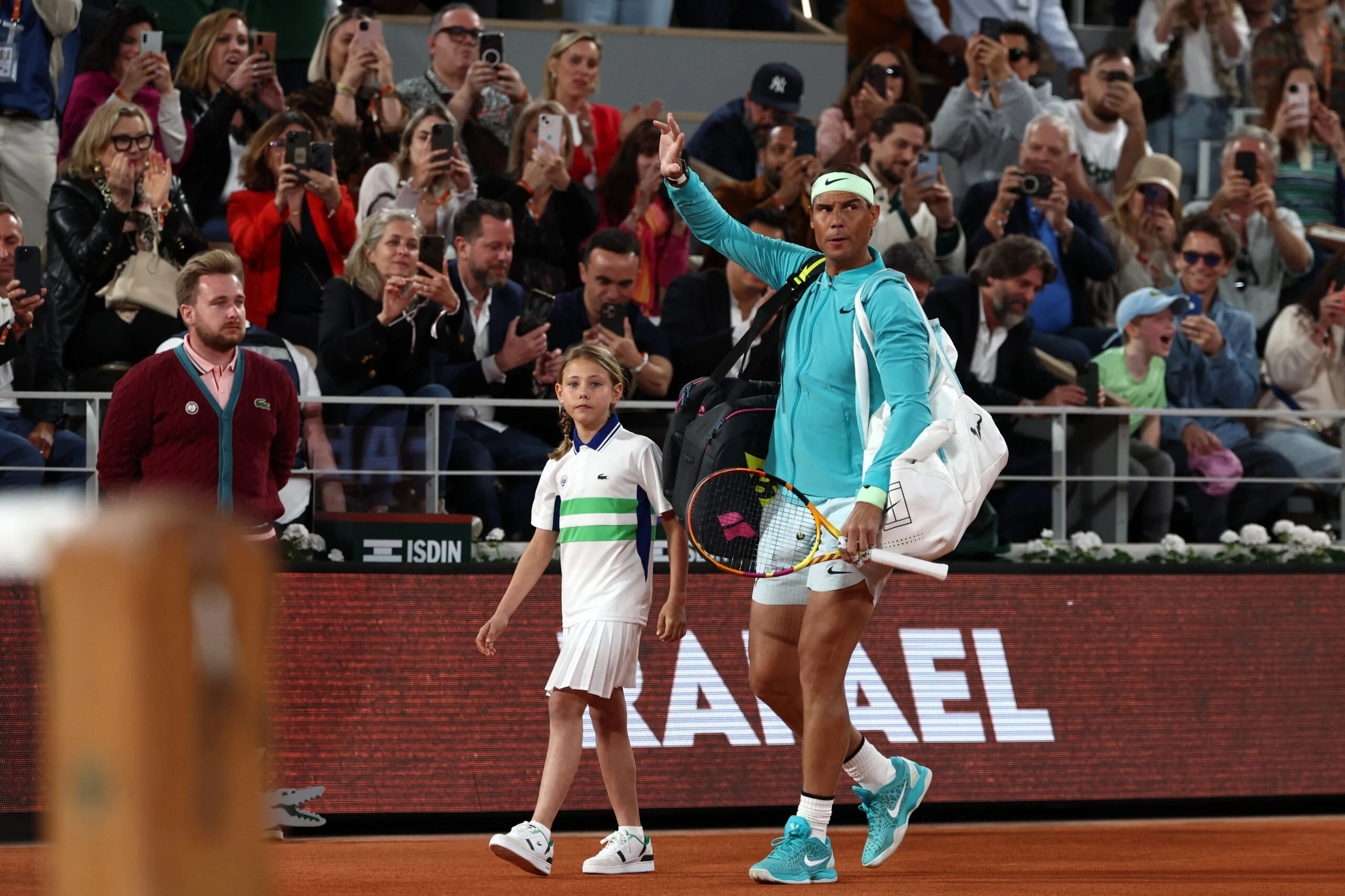 French Open fans get behind 'super hero' Nadal