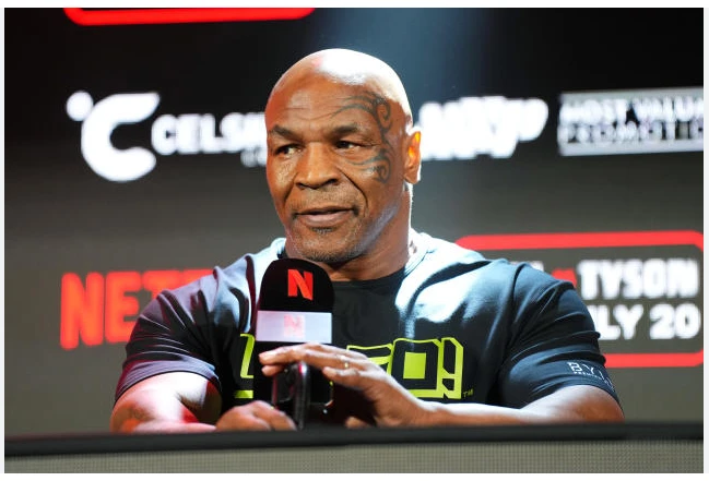 Mike Tyson says he feels '100%' after plane health scare