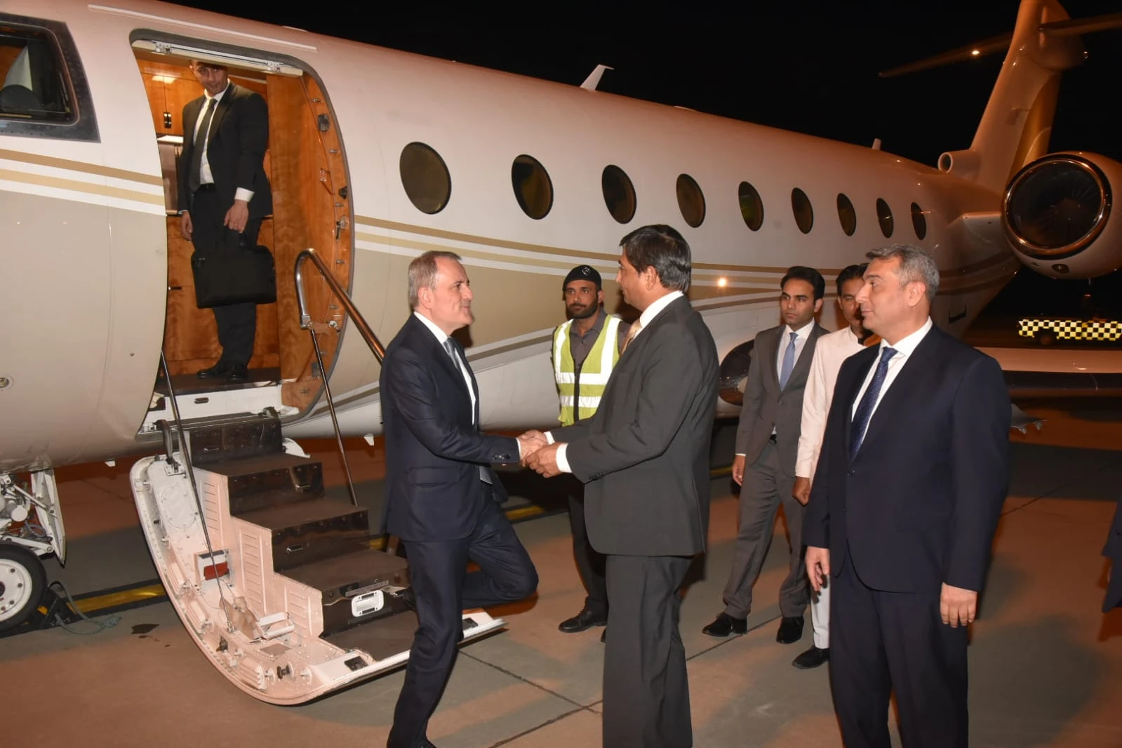 FM Azerbaijan arrives on two-day visit