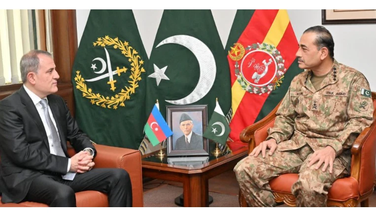 COAS Gen Asim vows more defence cooperation with Azerbaijan