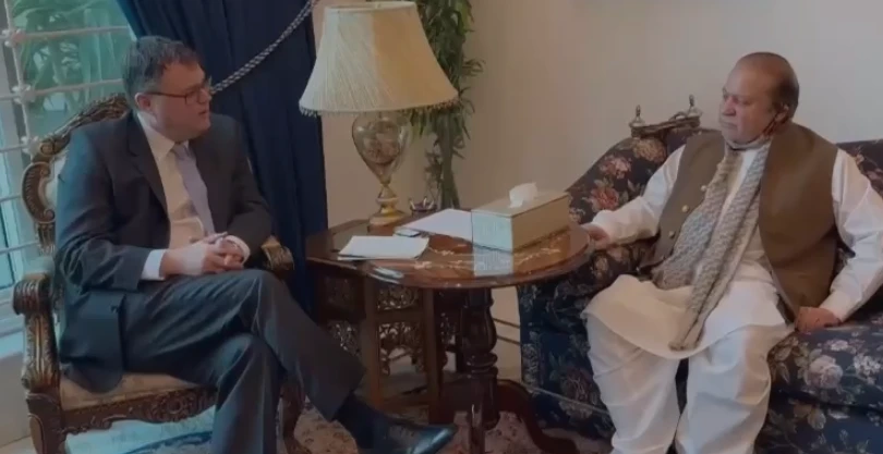 Nawaz Sharif and Norwegian Ambassador discuss strengthening bilateral relations