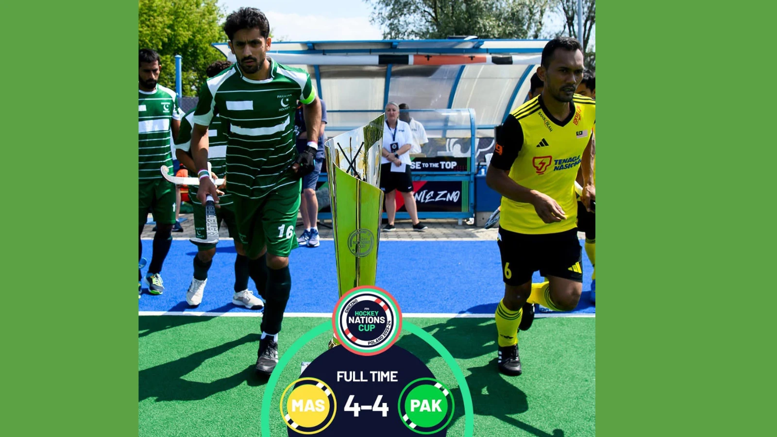 Pakistan earn stunning draw against Malaysia FIH Hockey Men’s Nations Cup