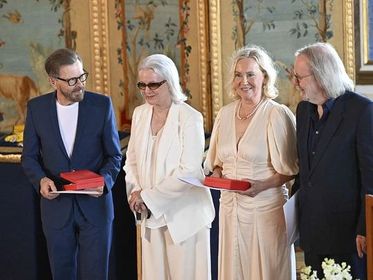 The winners take it all: ABBA members get royal honours