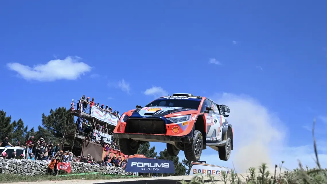 Tanak wins Rally Italia after Ogier suffers late blow-out